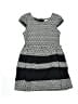 Blush by Us Angels Graphic Gray Dress Size 8 - photo 1