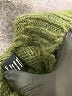 Line & Dot Solid Green Pullover Sweater Size XS - photo 8