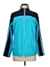 Made for Life 100% Polyester Color Block Teal Track Jacket Size L - photo 1