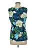 Assorted Brands Blue Sleeveless Blouse Size M - photo 2