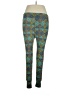 Lularoe Argyle Teal Blue Leggings Size 1X (Tall & Curvy) - photo 2