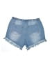 Hayden 100% Cotton Blue Denim Shorts Size 1X - photo 2