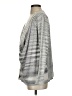 Nic + Zoe Metallic Silver Pullover Sweater Size P (petite) - photo 5
