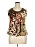 DressBarn Brown Sleeveless Blouse Size XL - photo 1