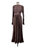 L'IDÉE 100% Polyester Brown Cocktail Dress Size 6 - photo 1