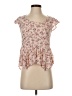Katie K 100% Rayon Pink Short Sleeve Blouse Size S - photo 1