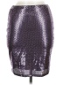 iris Metallic Silver Formal Skirt Size M - photo 1