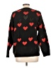 Tees2urdoor Hearts Black Pullover Sweater Size XL - photo 2