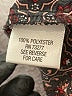 Croft & Barrow 100% Polyester Print Brown Long Sleeve Blouse Size 1X - photo 8