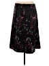 Paper Dolls 100% Polyester Print Black Casual Skirt Size 9 - photo 2