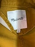 Madewell 100% Cotton Solid Gold Jacket Size XS - photo 6