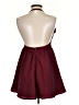 TOBI 100% Polyester Hearts Burgundy Cocktail Dress Size S - photo 2