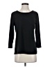 Peter Nygard Black 3/4 Sleeve T-Shirt Size S - photo 1