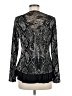 Bali Black Long Sleeve Blouse Size M - photo 2