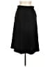 Ann Taylor Solid Black Formal Skirt Size 10 - photo 2