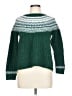 Croft & Barrow Chevron-herringbone Green Pullover Sweater Size L - photo 1