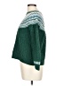Croft & Barrow Chevron-herringbone Green Pullover Sweater Size L - photo 5