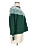 Croft & Barrow Chevron-herringbone Green Pullover Sweater Size L - photo 4