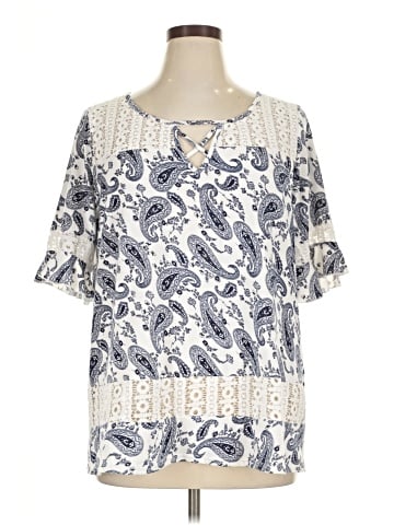 Siren Lily Short Sleeve Blouse (view 1)