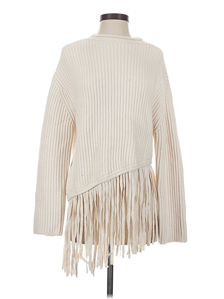 Pre-owned Mng Poncho In White