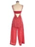 Wild Fable 100% Polyester Hearts Red Jumpsuit Size XS - photo 2