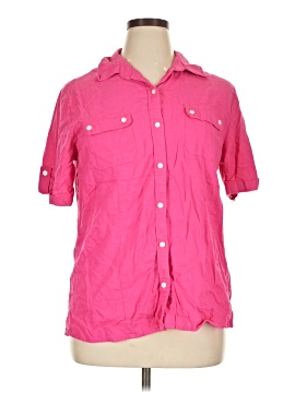 White Stag Short Sleeve Button Down Shirt