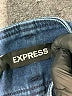 Express Solid Blue Jeans Size 00R - photo 4