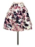 Express 100% Polyester Floral Ivory Casual Skirt Size 00 - photo 1
