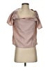 Thread & Supply 100% Lyocell Pink Short Sleeve Blouse Size M - photo 1
