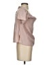 Thread & Supply 100% Lyocell Pink Short Sleeve Blouse Size M - photo 4