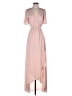 Xscape 100% Polyester Pink Red Cocktail Dress Size 2 - photo 1