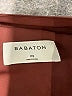Babaton Burgundy Coat Size XS - photo 6