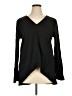 ADAY Black Long Sleeve Blouse Size XL - photo 1