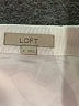 Ann Taylor LOFT Stripes Gray Casual Skirt Size 8 - photo 4