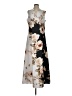 Unbranded Floral Gray Casual Dress Size 2 (estimated) - photo 1