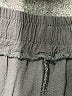 Unbranded Solid Black Casual Pants Size M - photo 4