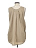GNW 100% Rayon Tan Sleeveless Top Size S - photo 2