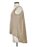 GNW 100% Rayon Tan Sleeveless Top Size S - photo 5