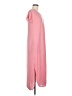 Unbranded Solid Pink Casual Dress Size M - photo 4