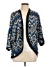 Monteau 100% Polyester Blue Cardigan Size L - photo 1