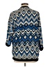 Monteau 100% Polyester Blue Cardigan Size L - photo 2