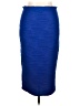 Double Click Solid Blue Formal Skirt Size 1X - photo 1