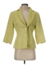 Doncaster Collection Print Yellow Blazer Size 2 - photo 1