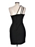 B. Darlin Solid Black Cocktail Dress Size L (estimated) - photo 2