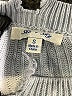 She + Sky 100% Cotton Tie-dye Gray Pullover Sweater Size S - photo 7