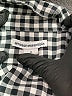 Amazon Essentials 100% Cotton Checkered-gingham Black Long Sleeve Button-Down Shirt Size M - photo 7