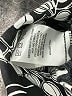 Foxcroft 100% Cotton Print Black Long Sleeve Blouse Size 10 - photo 8