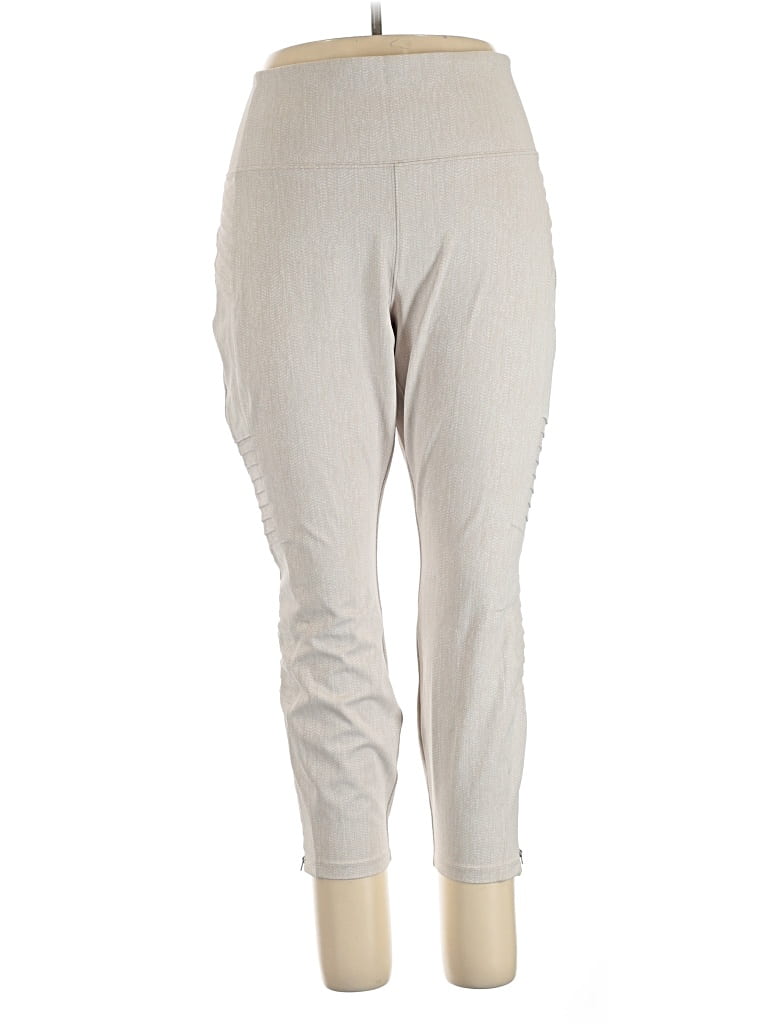 Pre-owned Athleta Casual Pants In Gray