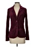 Lesley Evers Burgundy Blazer Size XS - photo 1