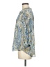 Vince Camuto Paisley Blue Long Sleeve Blouse Size M - photo 5